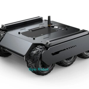 6WD Mobile Robot Car Flexible And Expandable 6×4 Off-Road UGV With Extension Rails and ESP32 Slave Computer Programmable RC Tank