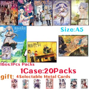 A5 Size Waifu Board Frieren: Beyond Journey’s End Collection Doujin Hutao Rem Furina Ganyu Rare Card Toy Gift