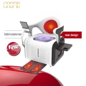 New Upgrade Pelvic Floor Chair Machine Seat With Foot Energy Pedals and Heat Infrared for Back and Waist