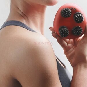 Scalp massager head massager wet and dry octopus hair massage claw cat artifact Massager electric