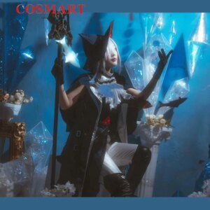 Game Arknights Gladiia Elegant Uniform Dress Elite 1/2 Cosplay Costume Halloween Party Outfit RolePlay Clothing Customize