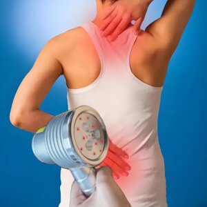 HLKGO Cold Laser Therapy Machine 650nm 808nm Handheld Soft Laser Treatment for Inflammation and Pain Relief Muscle Stiffness