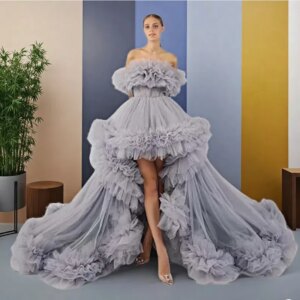 Women’s Puffy Tulle Maternity dresses photoshoot baby shower vestidos para embarazadas Photographie de vêtements de maternité