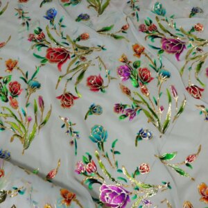 Silk Jacquard Velvet Woven Joe Fabric Dress and Cheongsam