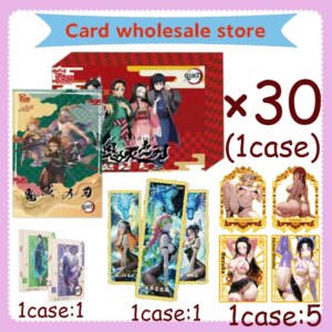 Factory Outlet 2025 GuanGu Demon Slayer Colored Paper Board Hobby Collectible Card Doujin Booster Box Birthday Gifts