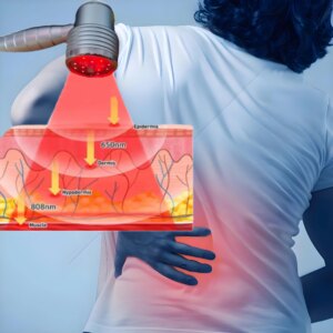 Laser Inflammation 650nm*11+808nm*5 Red&Near-infrared Light Treatment for Wound Healing Pain Relief