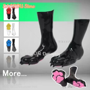 Anime Animal Furry Cosplay Genshin Impact Dog Socks Cover Jirai Kei Puppy For Man Woman Cutecore Cute Sexy Roleplay Customized