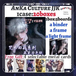 2025 Newest ANKA JJK Jujutsu Kaisen JJK Colection Boards Booster Box Gojo Satoru Nanami Sukuna Hobby Chrismas Gift