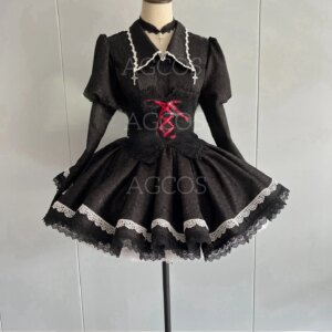 AGCOS Customized Shugo Chara Tsukiyomi Utau Cosplay Costume Halloween Dress Anime Clothes Cosplay