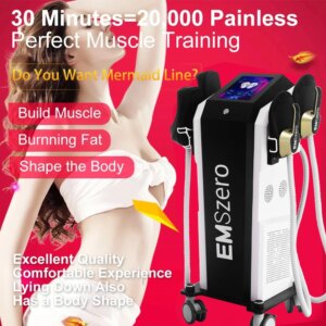 Emszero Neo Sculpting Machine Profession Ems Body Sculpt Machines 15 Tesla Hi-met electromagnetic stimulati shaping device 6500W