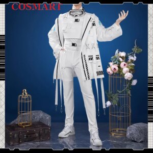 COSMART Vtuber Kanakana Clutch Mode Type Cosplay Costume Cos Game Anime Party Uniform Hallowen Play Role Clothes Clothing