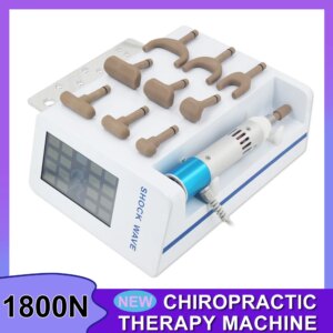 1800N Chiropractic Adjusting Tools 10 Probes Pain Relief Spinal Correction Electric Chiropractic Therapy Machine Body Massage