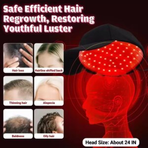 Hot Sale Laser Diode Hair Regrowth Cap Massage With Red Light