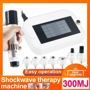 300MJ Shockwave Therapy Machine Helps For Erectile Dysfunction Deep Massage Easy Operation Household Shock Wave Device