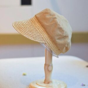 hat for women soft top cotton and linen cloth baseball cap breathable vacation trend