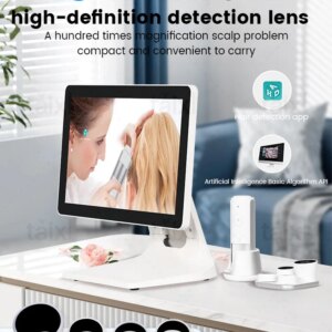 Profession Scalp Detection Skin Hair Follicle Analysis Instrument Hair And Scalp Analysis Hair Removal Skin Analysis Machine