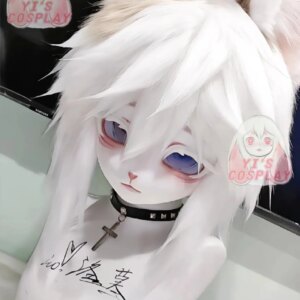 Yis cosplay Custom Furry head Kigurumi Head Cosplay Kemono Fursuit Handmade Headsets Beast Customized Fursuit Kemono Head