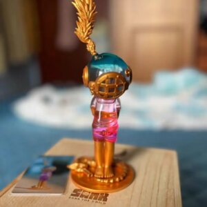 Sank Toys Sank The Child Little Sank Pass Away Specturm Purple Resin Painted Collection Figurine Figure Model Statue