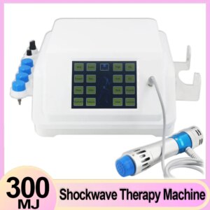 Portable Shockwave Therapy Machine Therapy Tennis Elbow Alleviate Shoulder Neck Pain Physiotherapy Shock Wave Devices 300MJ