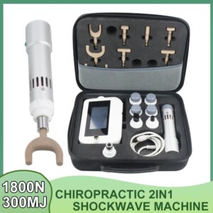 300MJ Portable Shockwave Therapy Machine Knee Joint Pain Relief Electric Chiropractic Correction Machine Deep Massage Relax