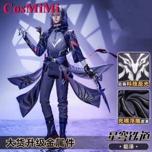 CosMiMi Hot Game Honkai: Star Rail Moze Cosplay Costume Fashion Uniform Full Set Men Carnival Party Role Play Clothing S-XXL New