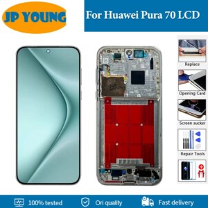 6.6″ AMOLED For Huawei Pura 70 LCD Display ADY-LX9 ADY-AL00 Touch Screen Digitizer Assembly For Huawei Pura70 LCD Repalcement