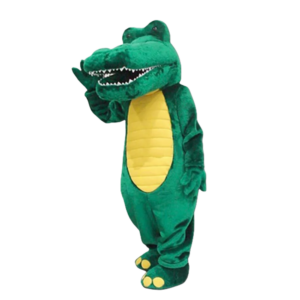 Green Alligators Gator Mascot Costume Adult Size Cartoon Character Mascotte Mascota Carnival Party Cosply Fancy Dress SW1134