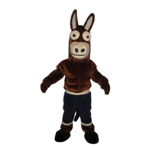 mule mascot costume donkey custom cartoon character cosplay fancy dress mascotte theme 40188