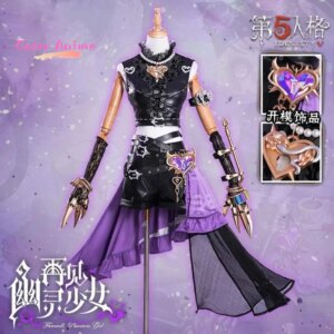 Identity V Tracy Reznik Mechanic Cosplay Costume Uniform Halloween Carnival Party Christmas Play Role Clothes Clothing for Women