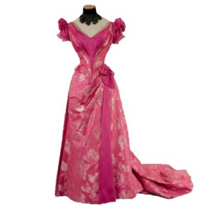 The Innocent red gown Floral Dress Women’s Medieval Victorian Ball Gown Fancy Floor Length  Dress Renessiance V-neck  Dress