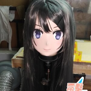 (X-KM151)Quality Handmade Female/Girl Resin Japanese Cartoon Character Animego Cosplay Kigurumi Mask Crossdresser