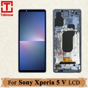 OLED 6.1″ For Sony Xperia 5 V LCD Display XQ-DE54 Touch Screen Digitizer Assembly Replacement Parts For Sony X5 v LCD Screen