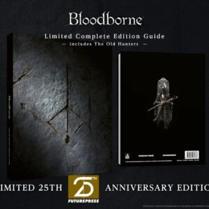 Original Bloodborne Curse, Complete Raiders, with Old Hunter 25th Anniversary Edition BLOODBORNE COMPLETE GUIDE Future Press