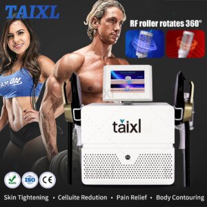 TAIXL New Desktop RF Body Shaping Machine Roller Fat Reduction And Magnetic Slimming Body Shaping And Weight Loss White