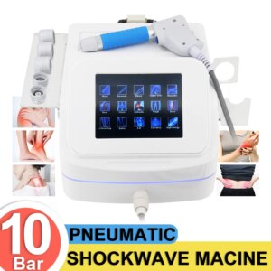 10Bar Shockwave Therapy Machine ED Treatment Effective For Waist Pain Muscle Relaxation Massage Pneumatic Shock Wave