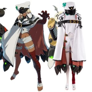 Guilty Gear STRIVE Ramlethal Valentine Cosplay Costume Men Uniform Suits Halloween Carnival Party Outfits