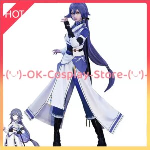 [Custom Made] Game Honkai Impact 3 Fu Hua Cosplay Costumes Chinese Style Kungfu Suit Party Clothing Halloween Carnival Uniform