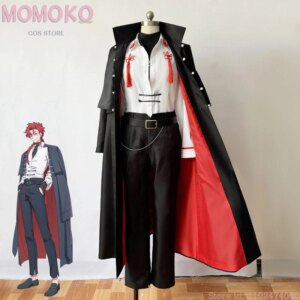 Link Click Vein Cosplay Costume wig Cosplay Prop Long Wig Xiao Weiying Coat Pants Men Holloween Roleplay Bridon Arc Disfraz New