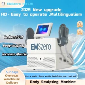 Newest EMSzero Neo RF Sculpting Butt Lift EMS Machine 6500W HIEMT Muscle Stimulator Body Shaping Massage Equipment。