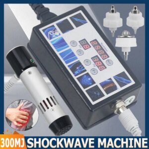 Shockwave Therapy Machine For Effective ED Treatment Relieve 10Heads Pain Massage New 300MJ Physiotherapy Shock Wave Massager