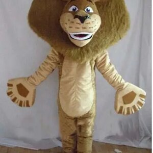 New Adult Hot Sale Foam Cute Lion Fancy Cartoon Mascot Costume Plush Christmas Fancy Dress Halloween Mascot Costume