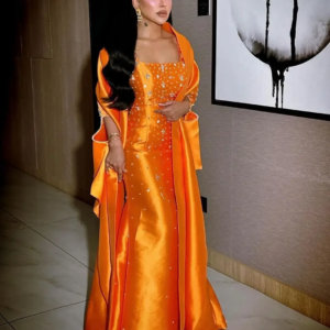Saudi Arabia Prom Dresses Mermaid Sleeveless Evening Dresses Strapless Pleated Beadings Crystals Floor Length Party Dresses