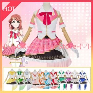 [Custom Made] Lovelive Nijigasaki High School Sif2 Cosplay Costume Cute Dancing Dress Party Suit Halloween Carnival Uniforms