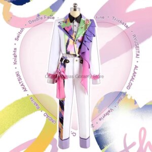 Idol Dream Festival 8th Anniversary Cosplay Costume Ensamble Star Costume Night Peach And Plum Xun Yingzhi Cosplay Costume