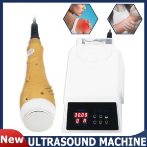Ultrasonic Therapy Machine Physiotherapy Muscle And Neck Pain Relief New 1Mhz Ultrasound Instrument Health Care Beauty Massager