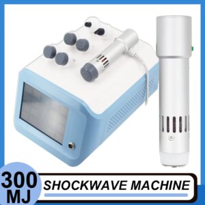 300MJ Professional Shockwave Therapy Machine Deep Tissue Massage Body Muscle Pain Relief Fatigue Relaxation Body Massager