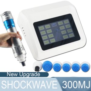 Shockwave Therapy Machine For Pain Relief Body Relax Deep Massage 300MJ Physiotherapy Shock Wave Household Equipment