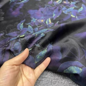 Real Silk Fabric Xiangyun Yarn Cheongsam Fabric