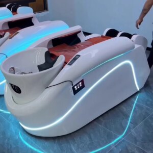 Deluxe Salon Hair Wash Electric Massage Bed Hair Wash Bed