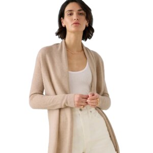 Women’s Casual 100% Cashmere Knitwear Cashmere Cardigan for Women